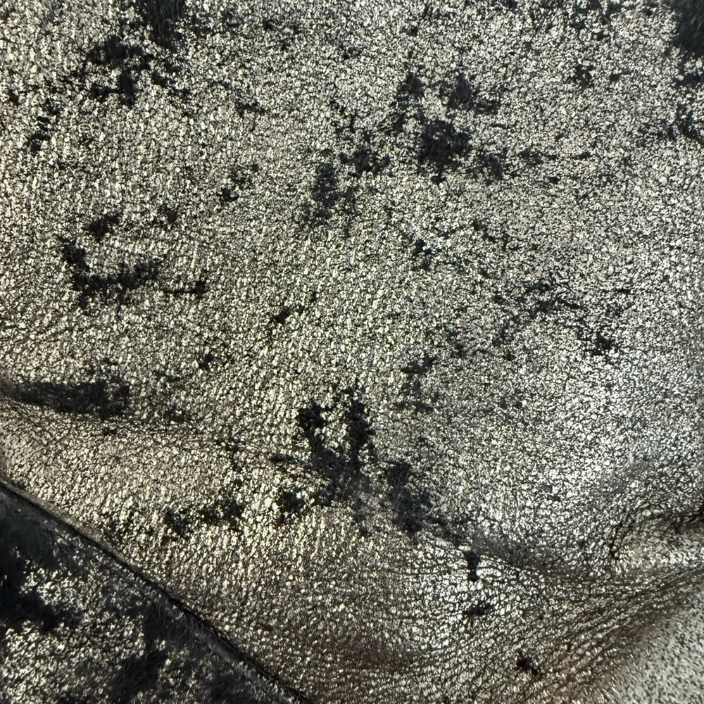 Loriblu Real leather - Silver/Black Stiletto Ankle Boots - Picture 4 of 6